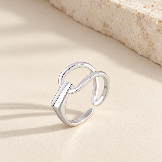 Interlace Open Ring — AI-assisted collection preview