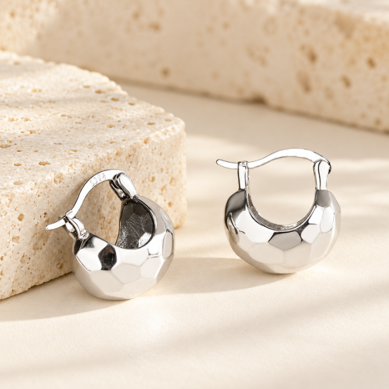 Dome Hoop Earrings — AI-assisted collection preview