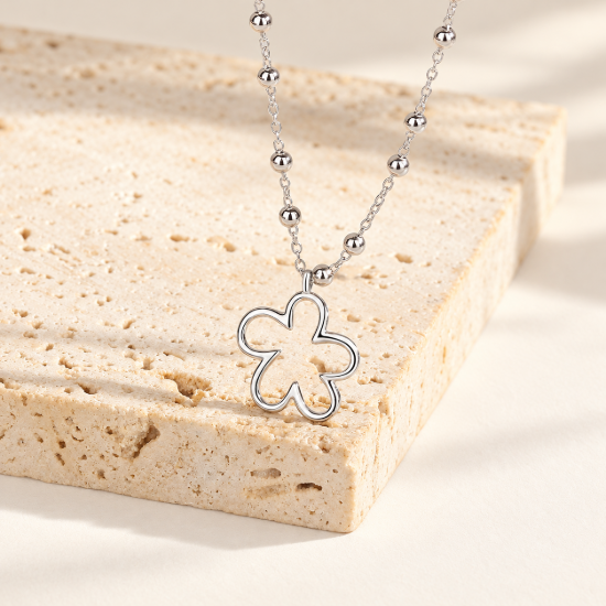 Open Bloom Necklace — AI-assisted collection preview