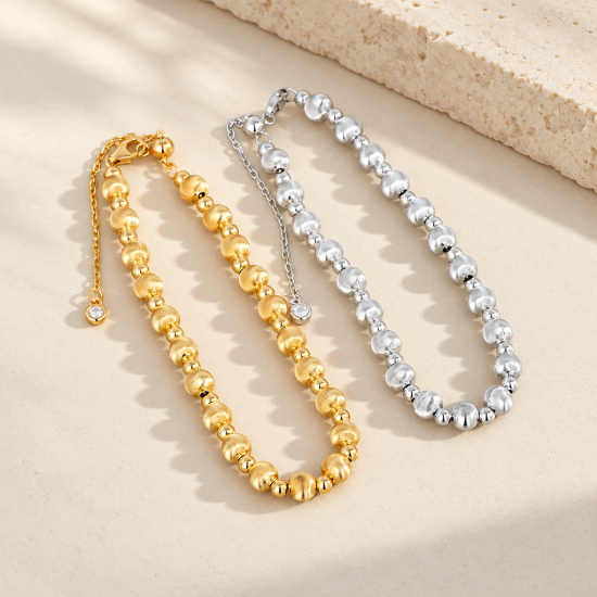 Textured Bead Bracelet — AI-assisted collection preview