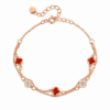 Clover Garden Bracelet — white-background view