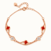 Clover Garden Bracelet — detail view