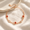 Clover Garden Bracelet — editorial setting