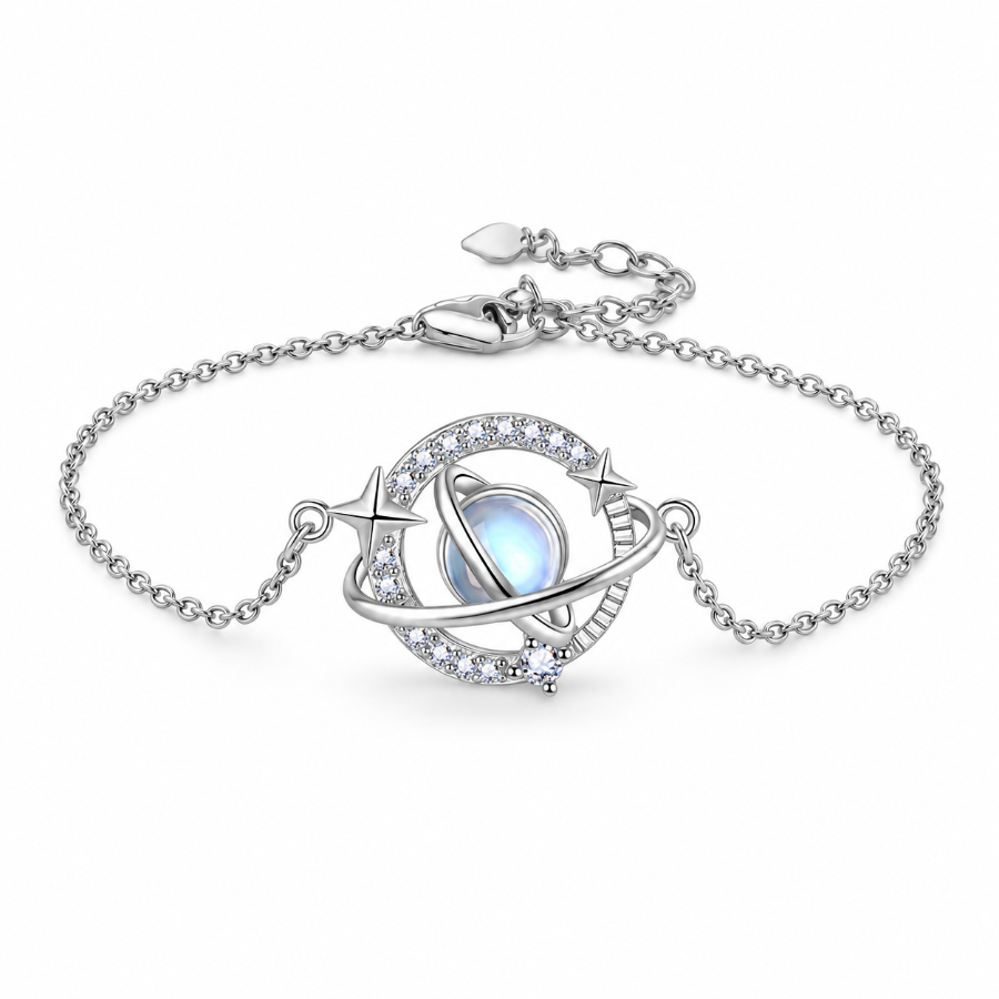 Celestial Orbit Bracelet — white-background view