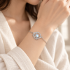 Celestial Orbit Bracelet — wearing illustration