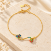 Persimmon Wishes Bracelet — styled display