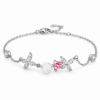 Butterfly Rose Bracelet — white-background view