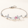 Butterfly Rose Bracelet — detail view