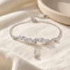 Wheat Leaf Bracelet — editorial setting
