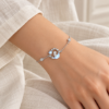 Moonlit Pony Bracelet — wearing illustration