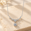 Wisteria Bloom Necklace — styled display
