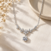 Wisteria Bloom Necklace — editorial setting