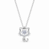 Curious Cat Necklace — white-background view