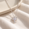 Curious Cat Necklace — editorial setting