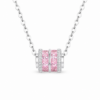 Blush Sweetheart Necklace — white-background view