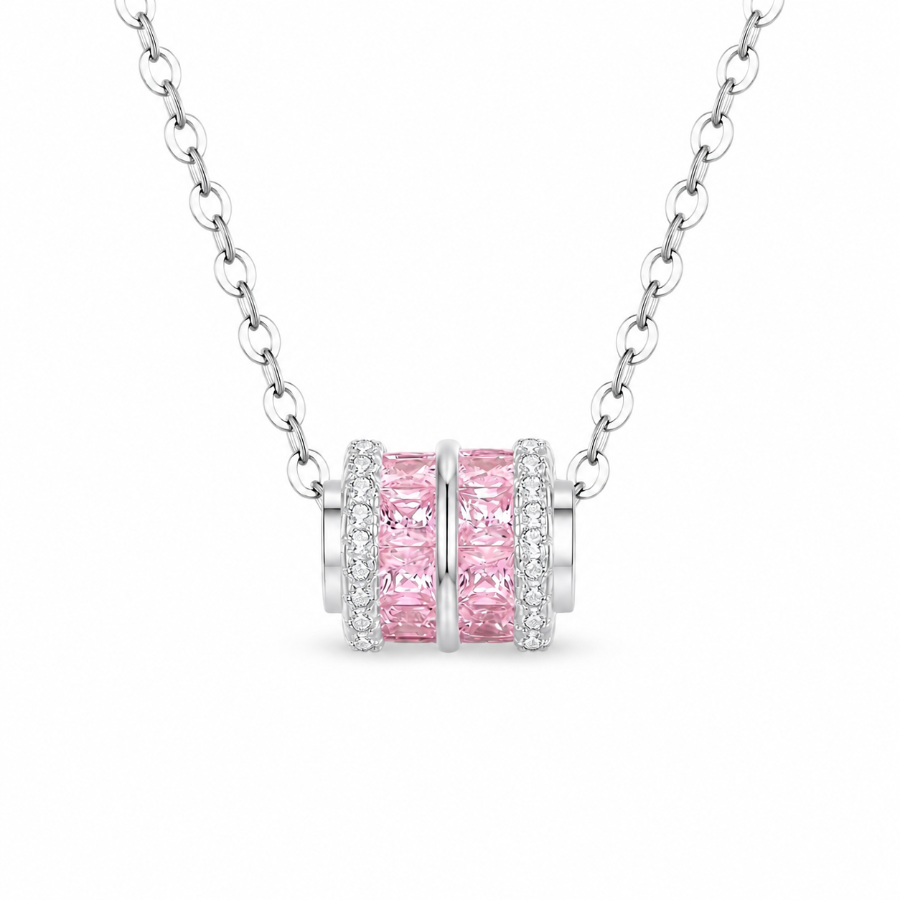 Blush Sweetheart Necklace — white-background view
