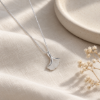 Ginkgo Leaf Necklace — editorial setting